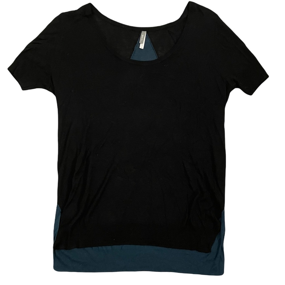 Gap Pure Black and Blue Shirt
